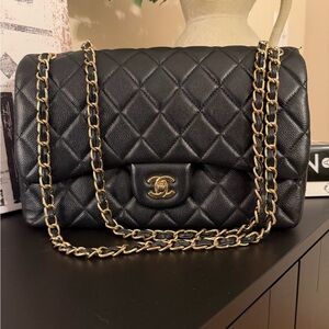 Chanel double flap bag
